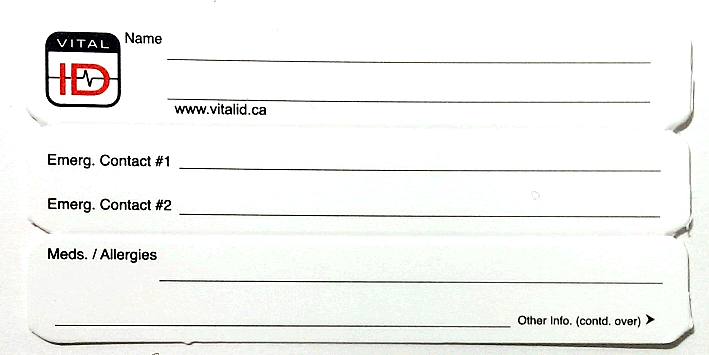 Medical ID ꥹȥХ  ɿ楫
