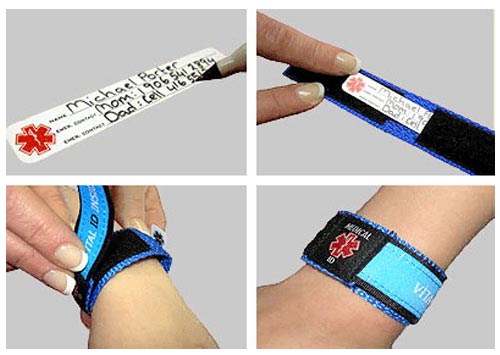 リストバンドの使いかた